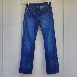 Levi's 514 Youth Jeans Straight Fit W28 L30 Size 14 Great Condition